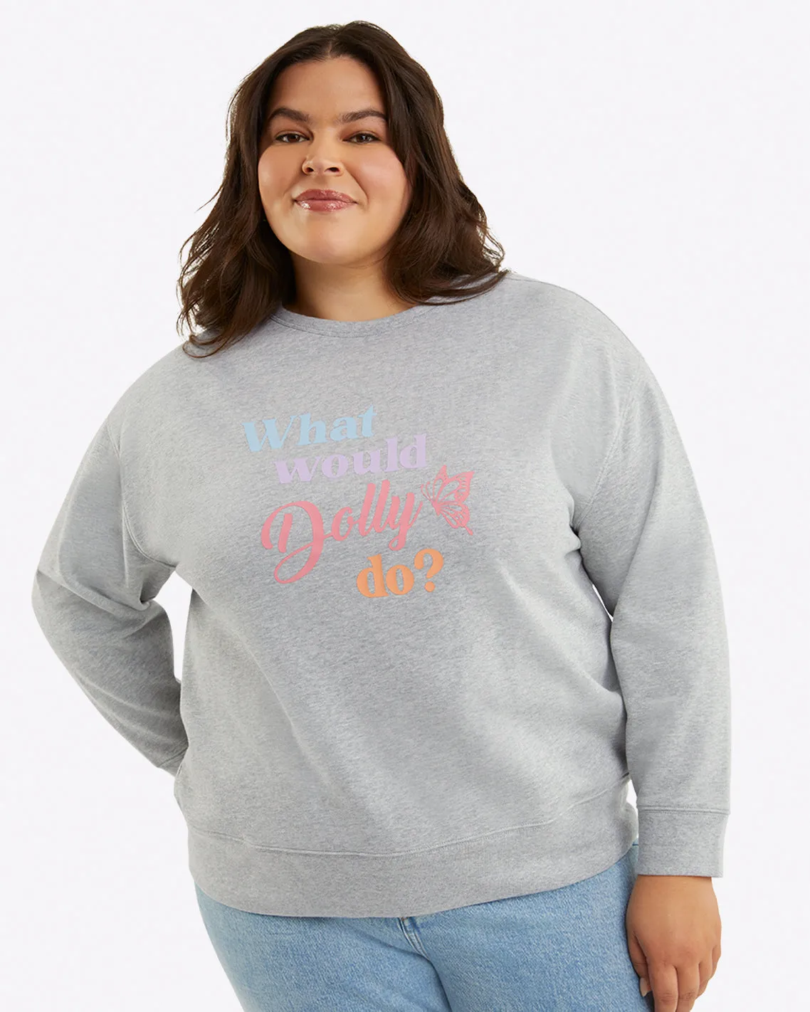 What Would Dolly Do Sweatshirt sold by Draper James product image thumbnail 3