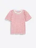 Short Sleeve Easy Knit Top in Stripe sold by Draper James