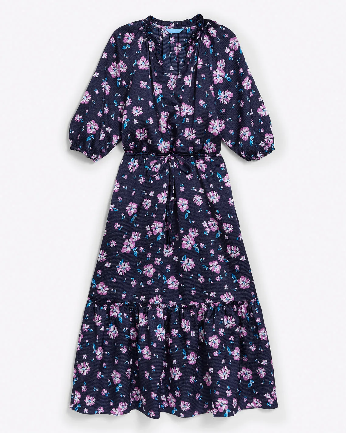 Martina Midi Dress in Zinnia sold by Draper James product image thumbnail 2