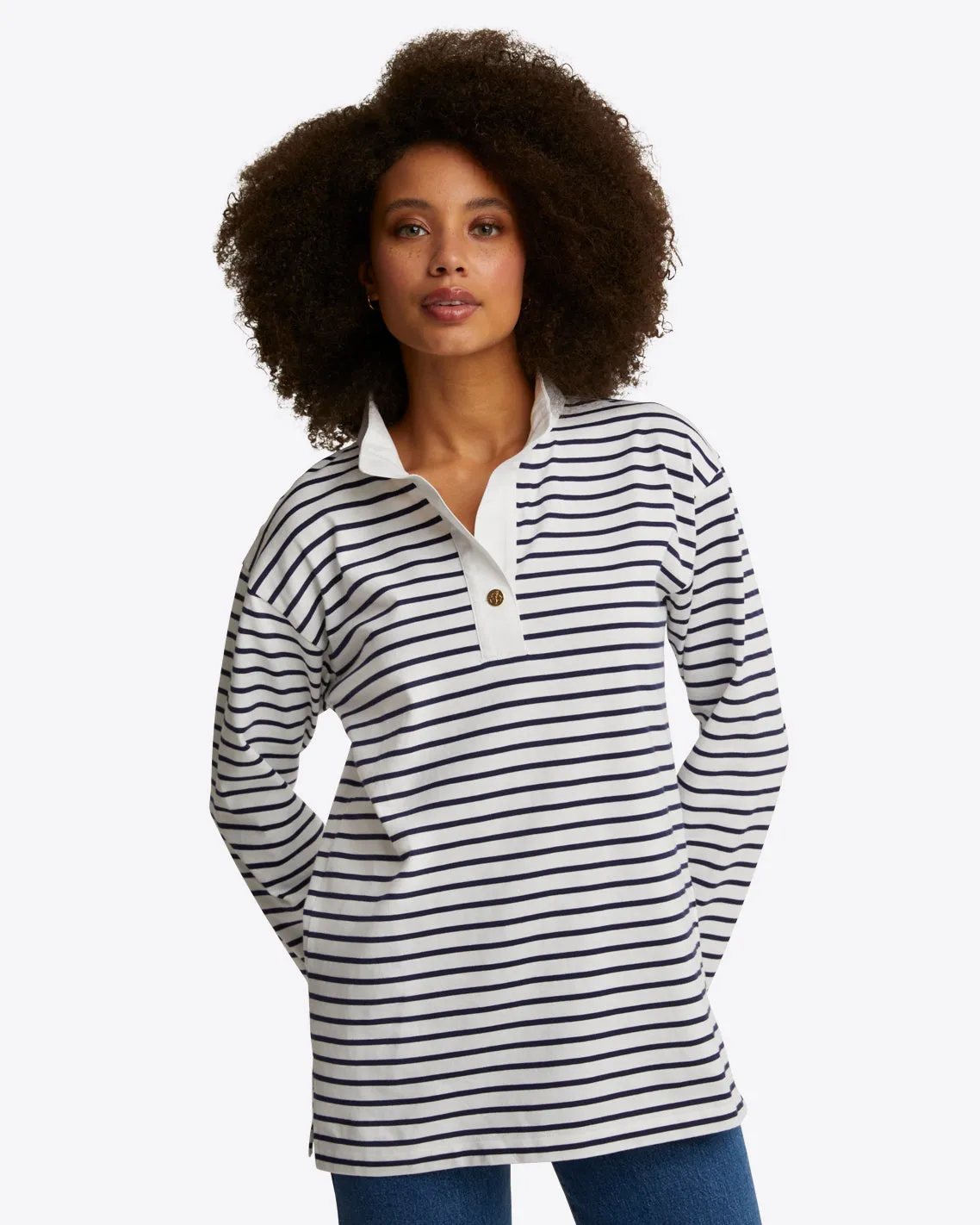 Gillian Long Sleeve Top in Cotton sold by Draper James