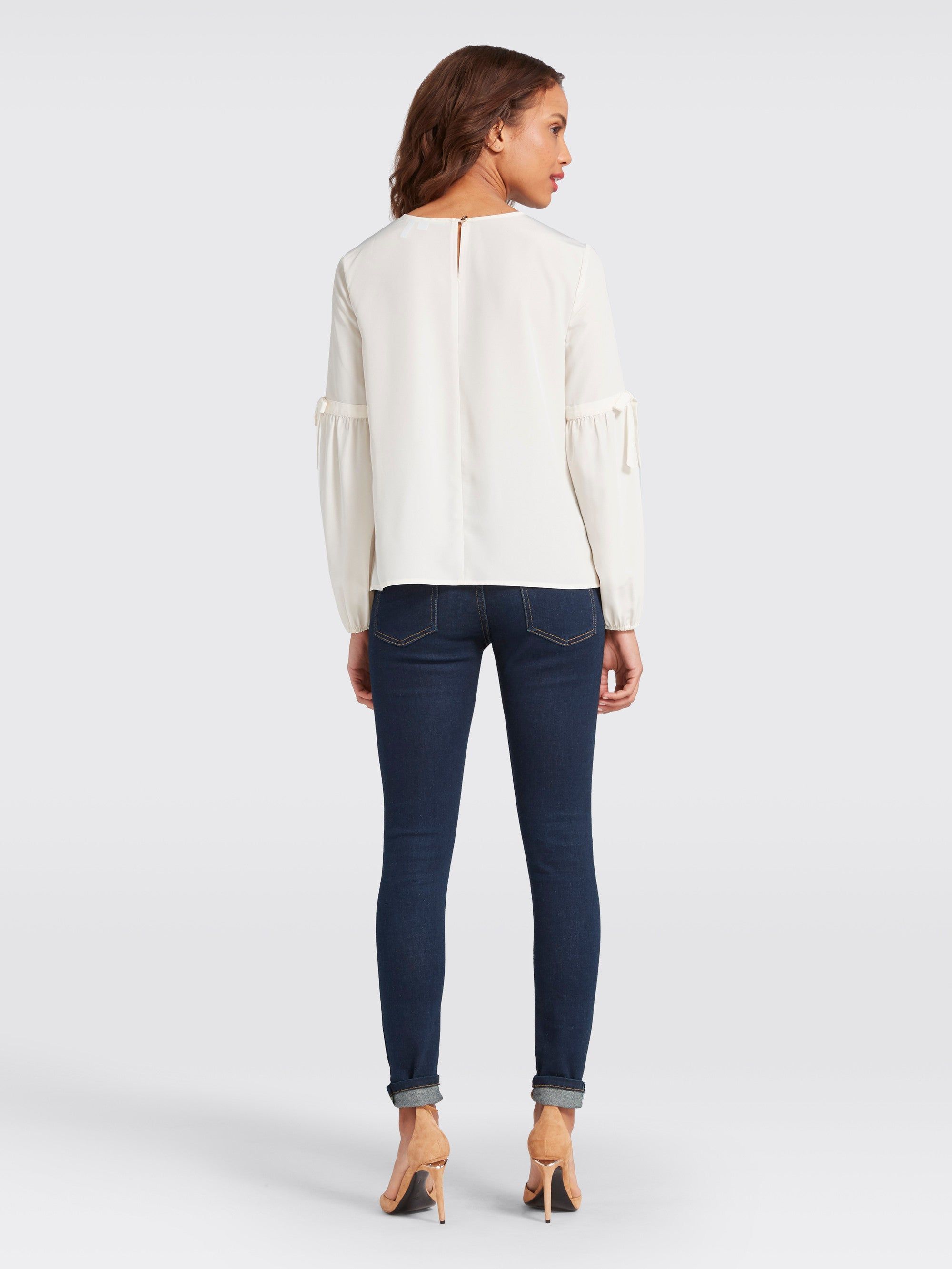 Collection Long Sleeve Bell Blouse sold by Draper James product image thumbnail 4