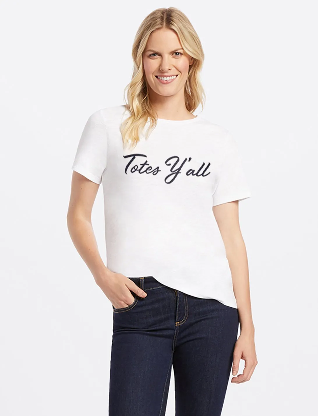 Totes Y'all Tee sold by Draper James product image thumbnail 3