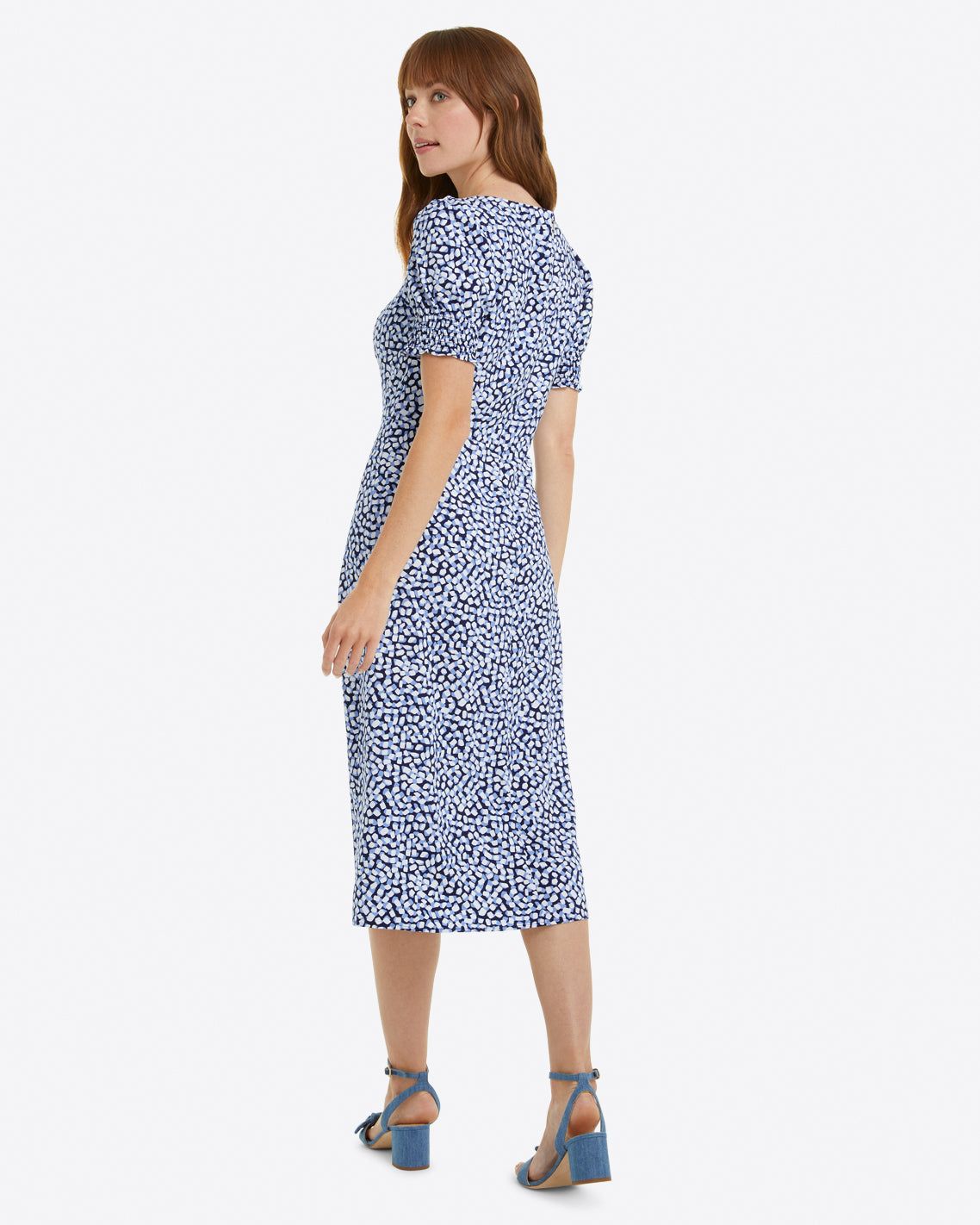 Patsy Dress in Square Geo sold by Draper James product image thumbnail 3
