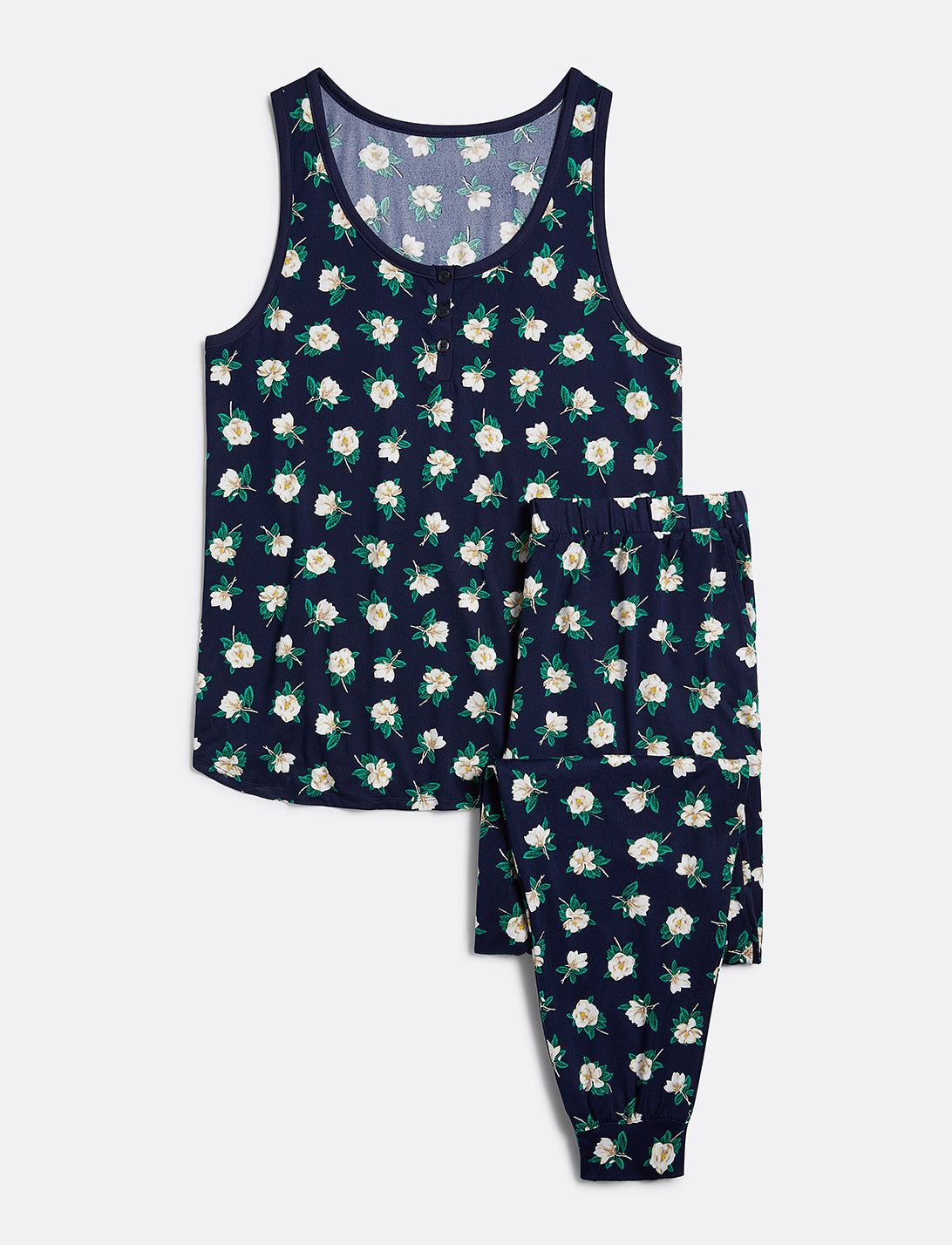 Hillary Pajama Set in Magnolia sold by Draper James product image thumbnail 2