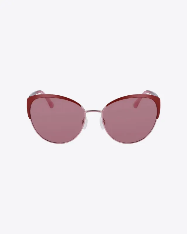 Shaylen Sunglasses in Merlot sold by Draper James