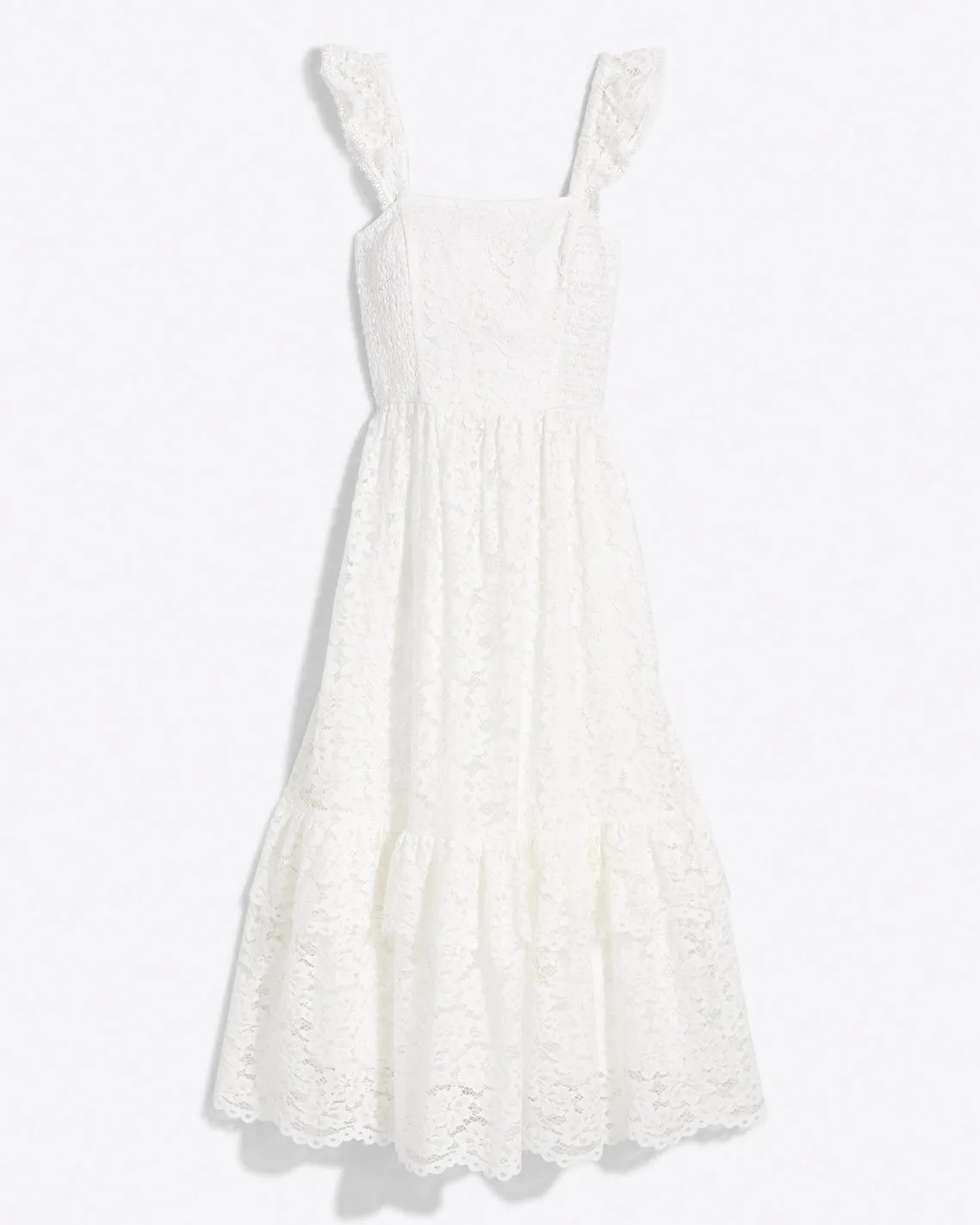 Carrie Midi Dress in Lace sold by Draper James product image thumbnail 2