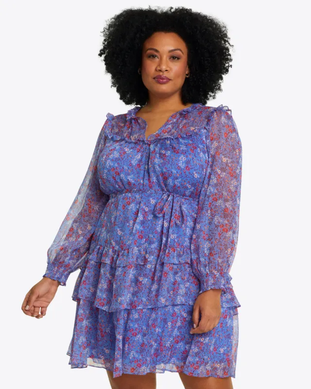 Brandi Tie Waist Dress in Garden Posy made by Draper James