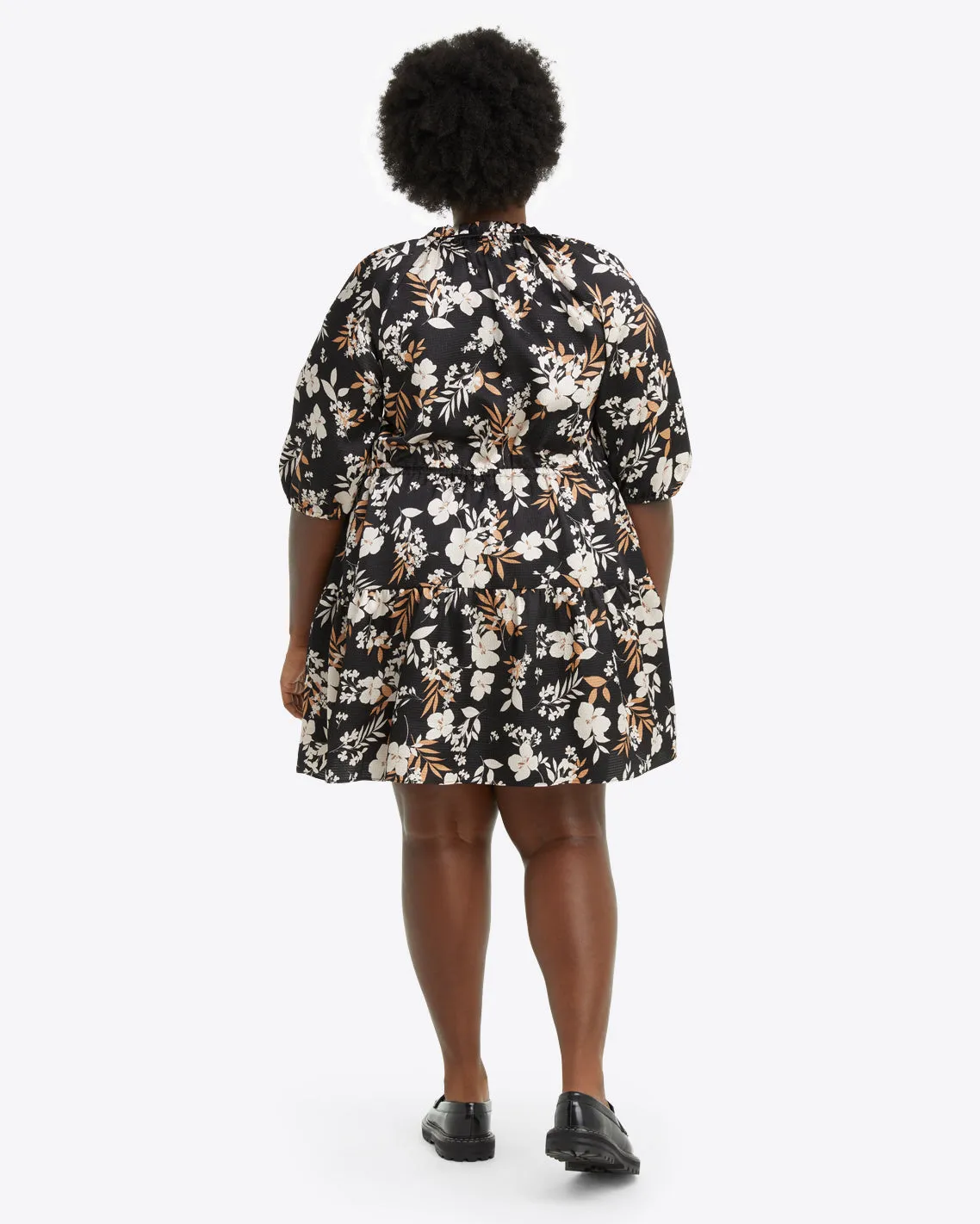 Suzy Dress in Midnight Magnolia sold by Draper James product image thumbnail 5