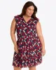 Alana Tiered Dress in Stretch Mesh sold by Draper James