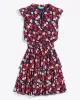 Alana Tiered Dress in Stretch Mesh sold by Draper James