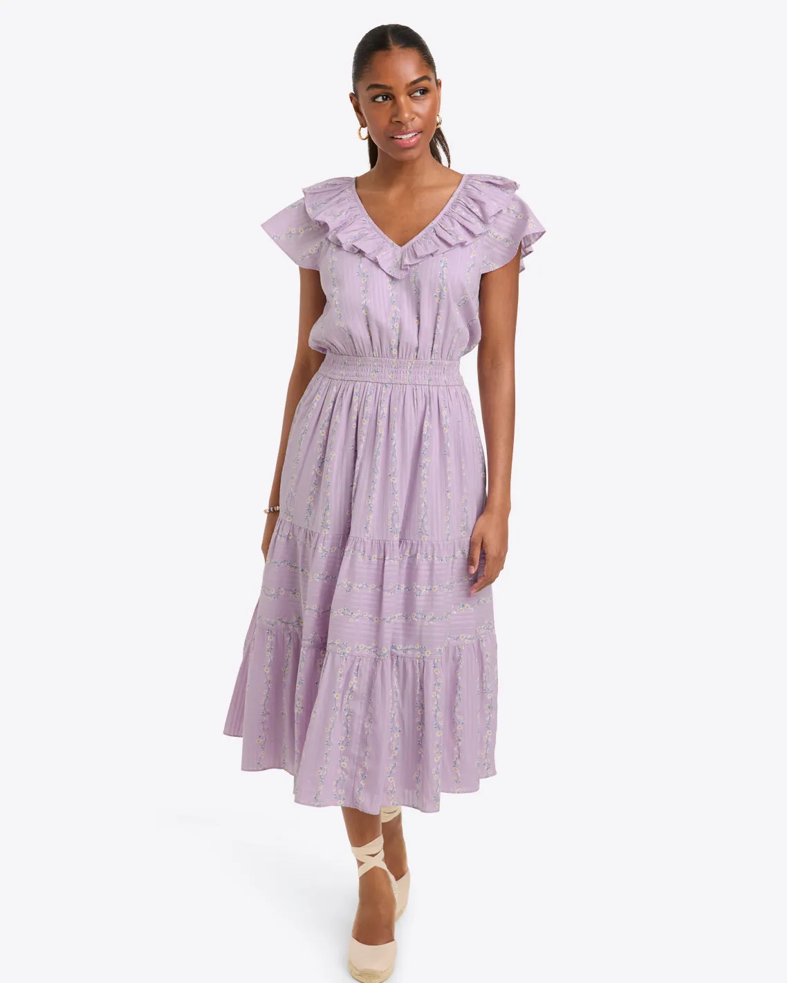 Marie Midi Dress sold by Draper James