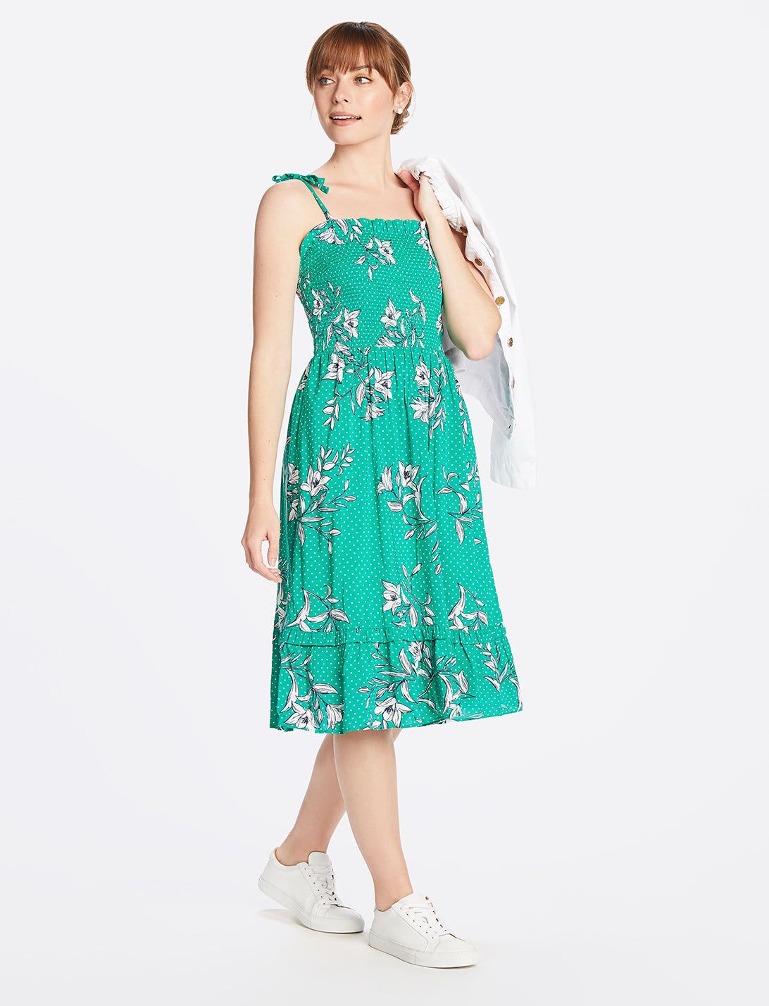 Smocked Dress sold by Draper James product image thumbnail 5