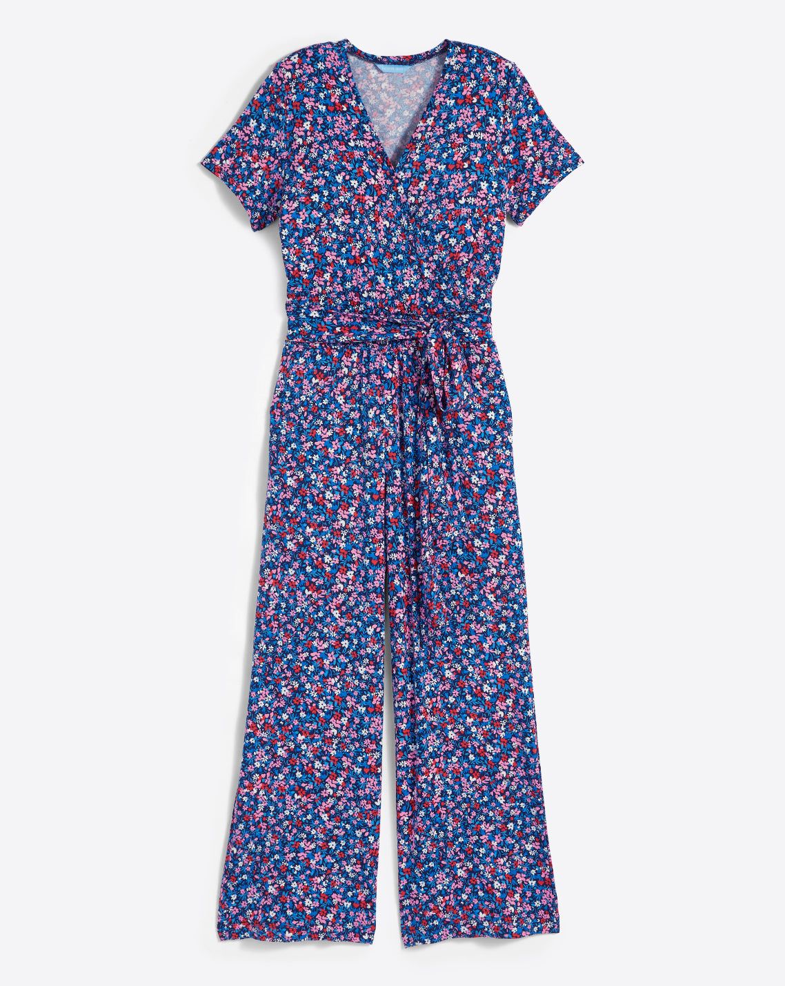 Knit Jumpsuit in Spring Ditsy Floral sold by Draper James product image thumbnail 2