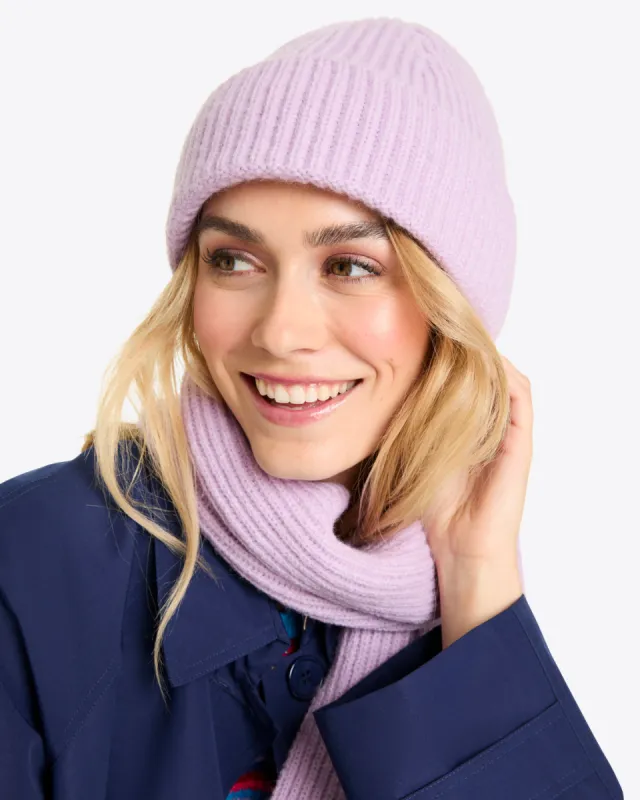 Match Rib Beanie sold by Draper James