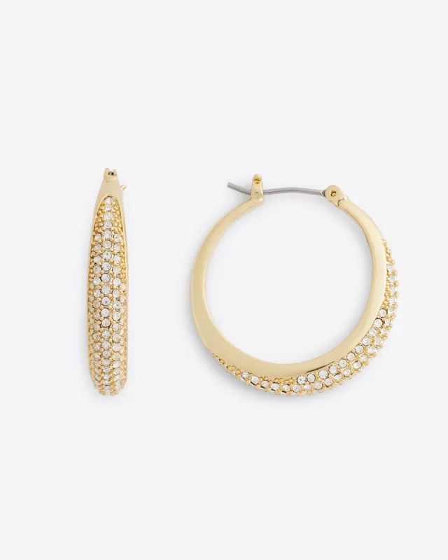Glitter Hoops sold by Draper James