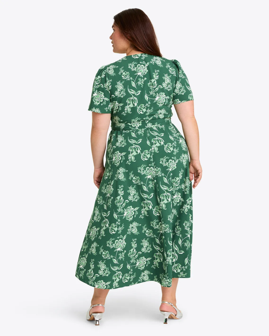 Gigi Wrap Dress sold by Draper James product image thumbnail 4