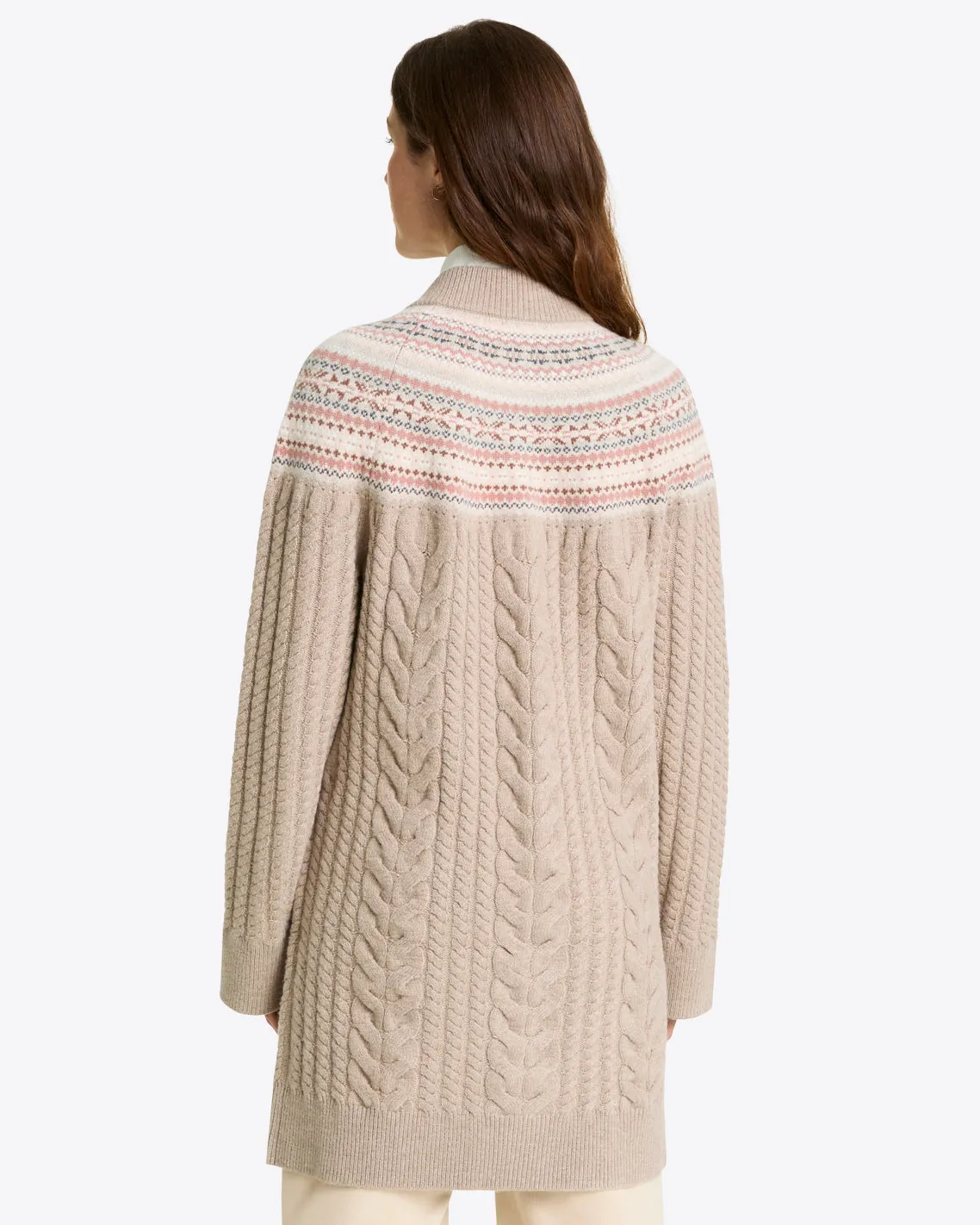 Fairisle Toggle Sweater sold by Draper James product image thumbnail 2