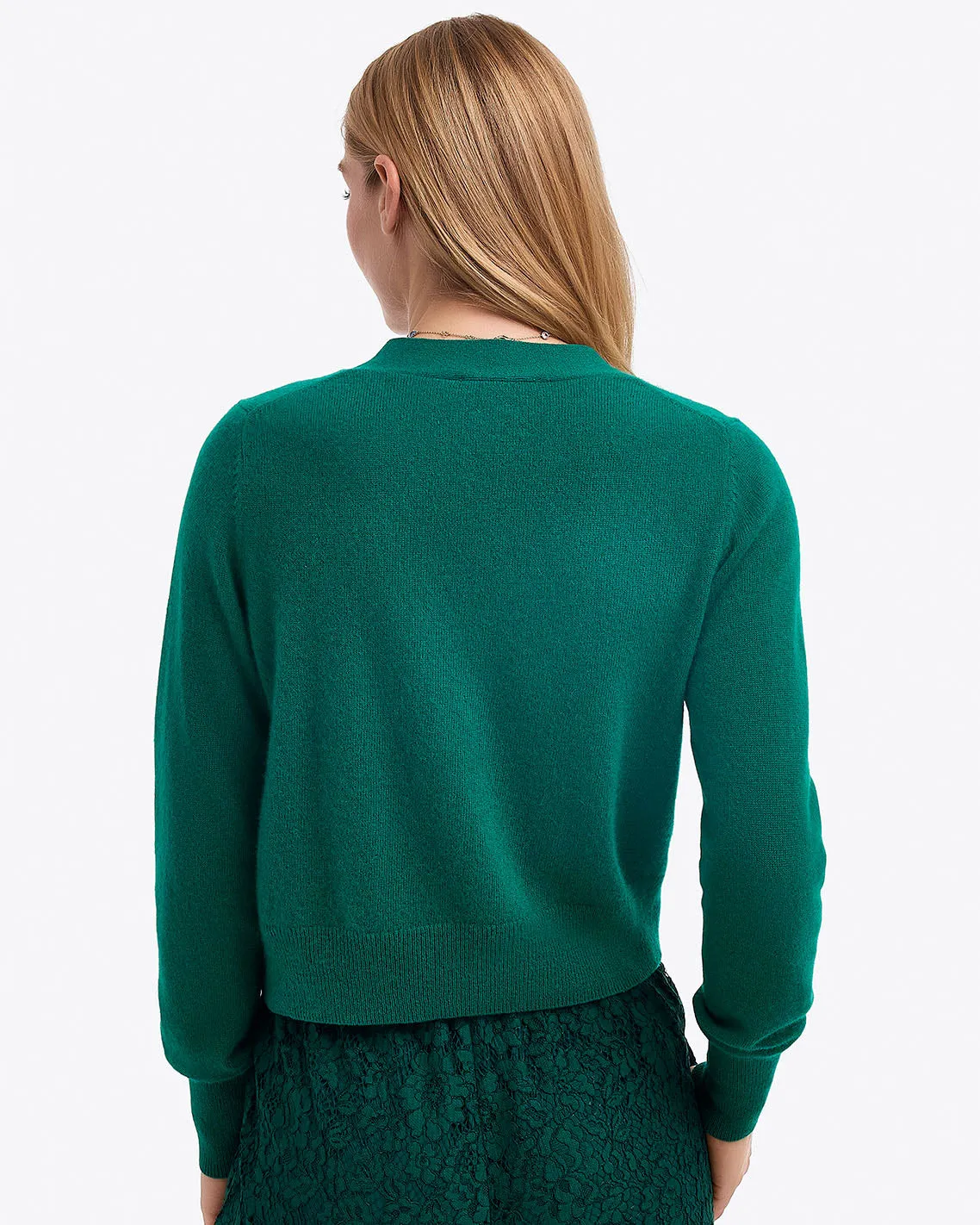 Cashmere V-Neck Cardigan sold by Draper James product image thumbnail 2