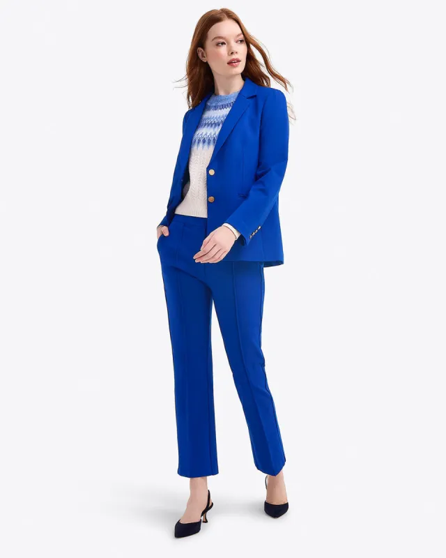 Blazer in Ponte sold by Draper James