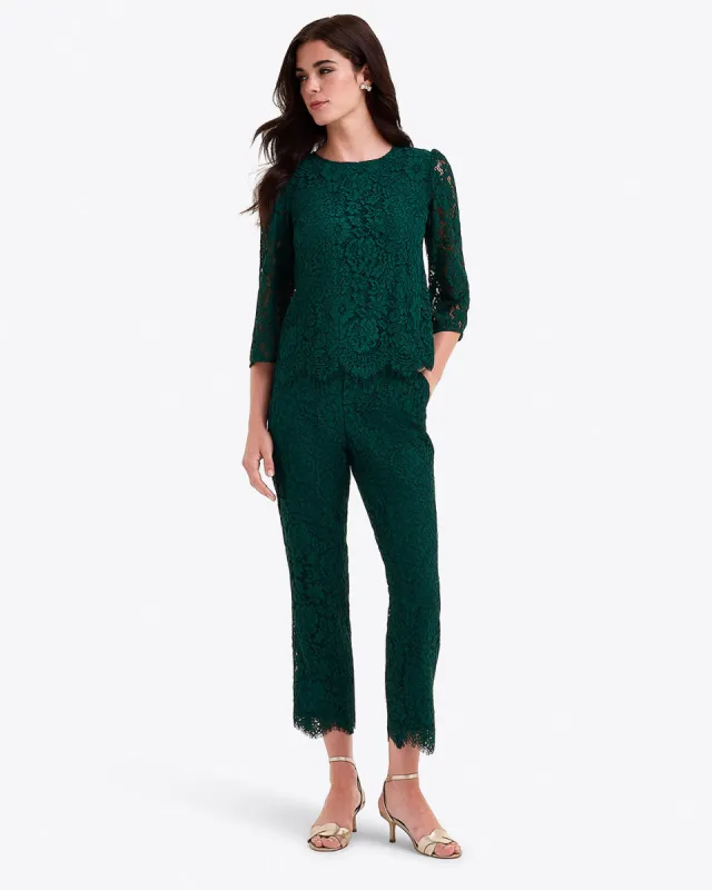 Claire Top in Lace sold by Draper James