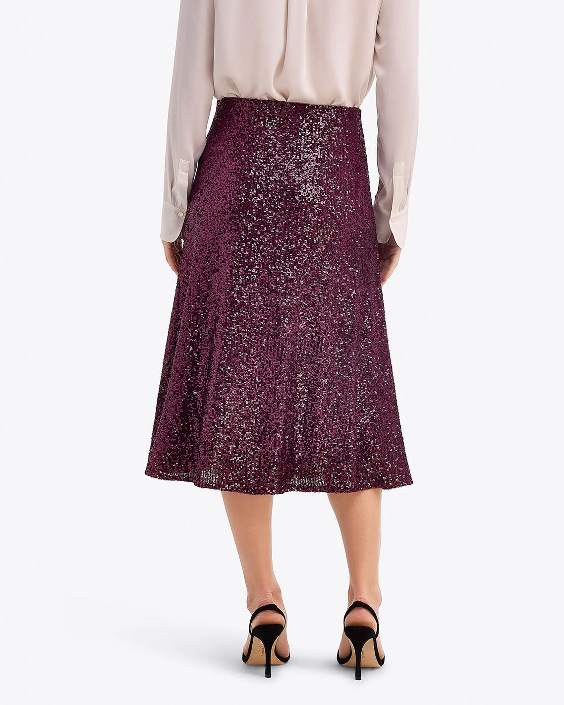 Midi Skirt in Sequins sold by Draper James product image thumbnail 2