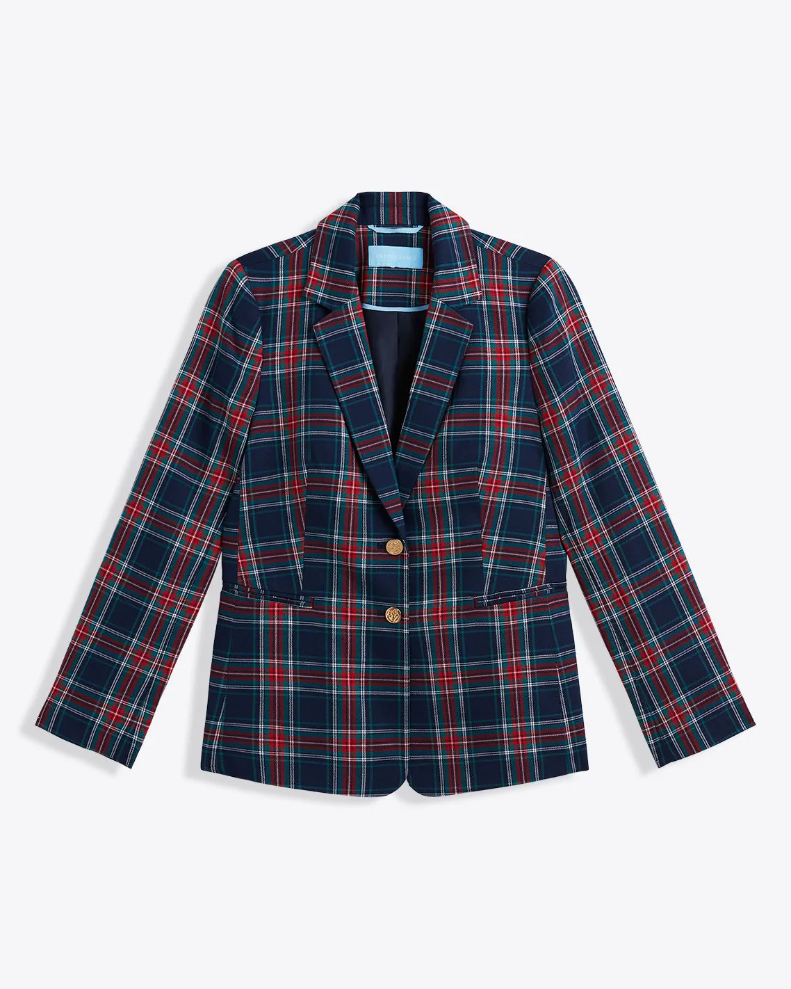 Blazer in Georgia Plaid sold by Draper James product image thumbnail 3
