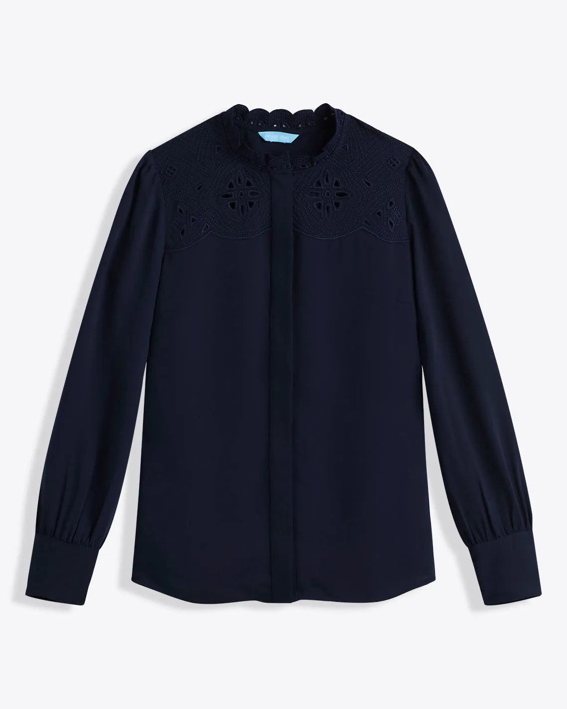 Covered Placket Button Down sold by Draper James product image thumbnail 4