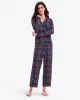 Linda Pajama Set in Georgia Plaid sold by Draper James