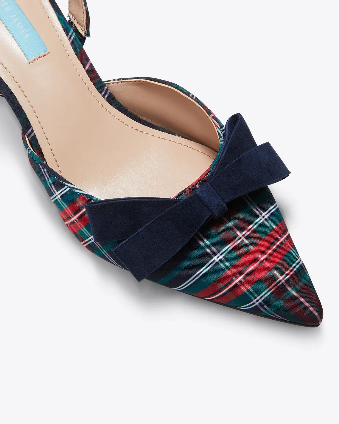 Tess Slingback in Georgia Plaid sold by Draper James product image thumbnail 4