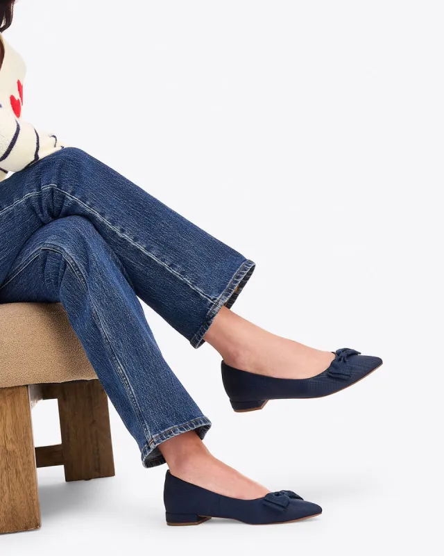 Annabelle Bow Flat sold by Draper James