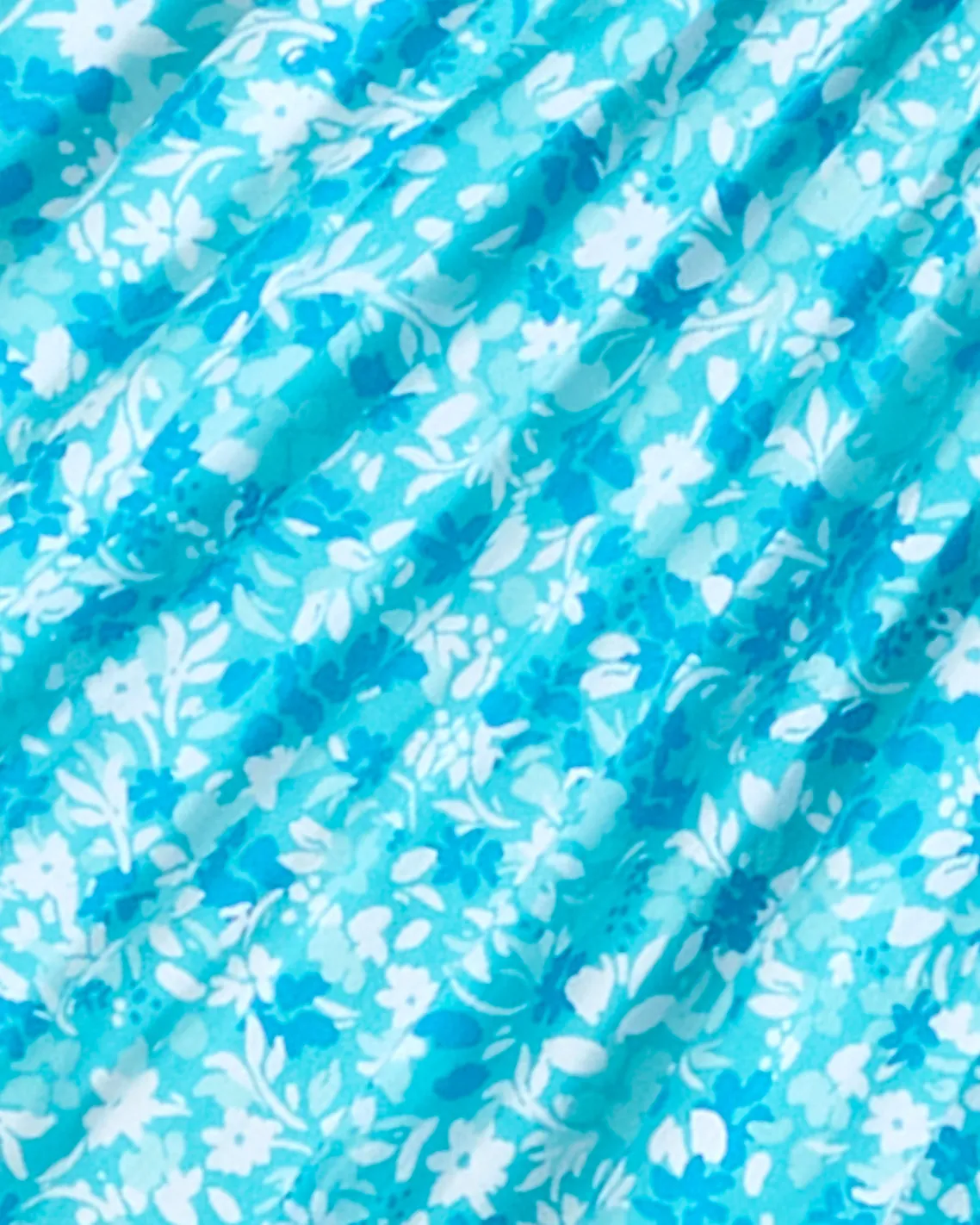 Pull On Mini Skirt in Blue Aster Floral sold by Draper James product image thumbnail 5