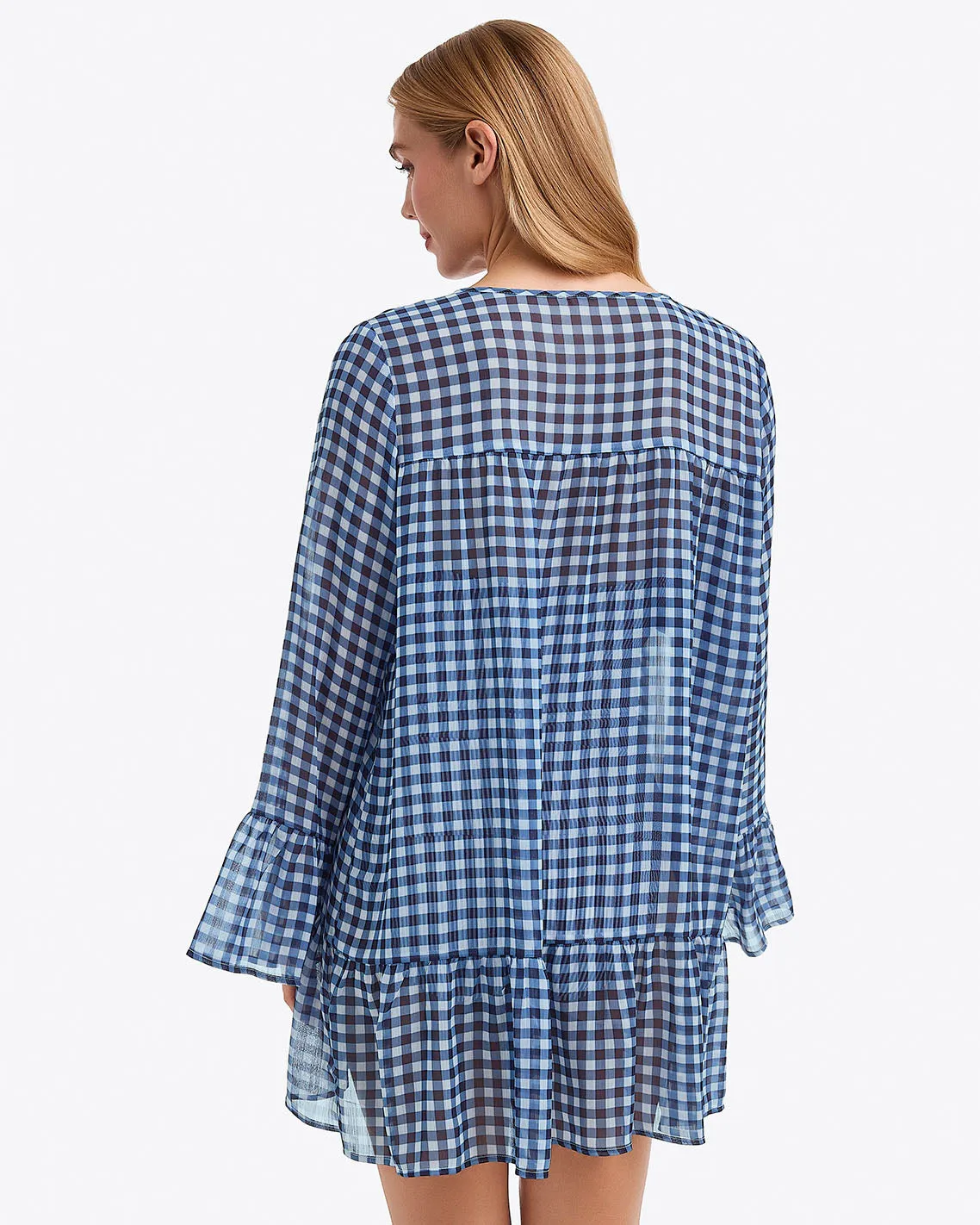Gingham Coverup sold by Draper James product image thumbnail 2