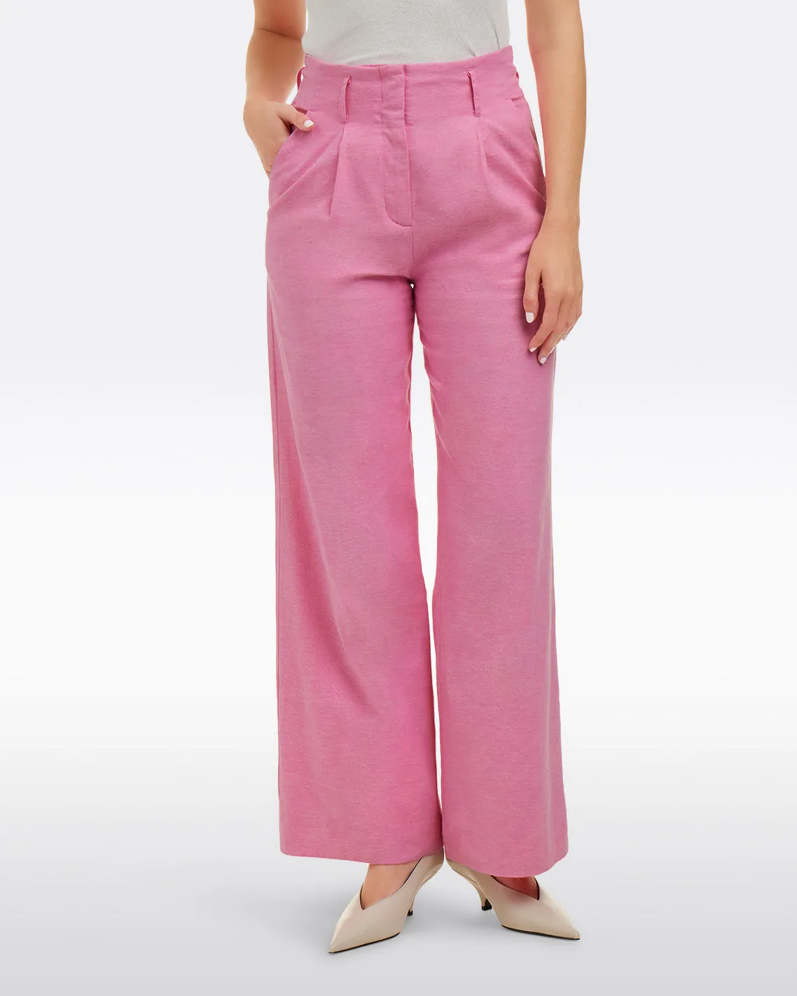Linen Wide Leg Pants sold by Draper James