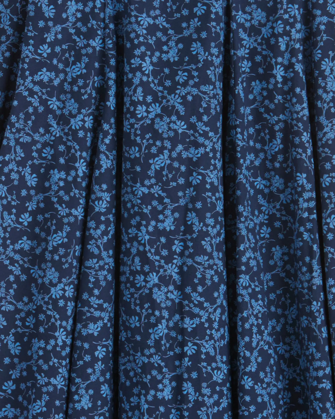 Caitlyn Square Neck Midi Dress in Ribbon Floral sold by Draper James product image thumbnail 5