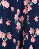 Matilda Crewneck Midi Dress in Magnolia Buds sold by Draper James