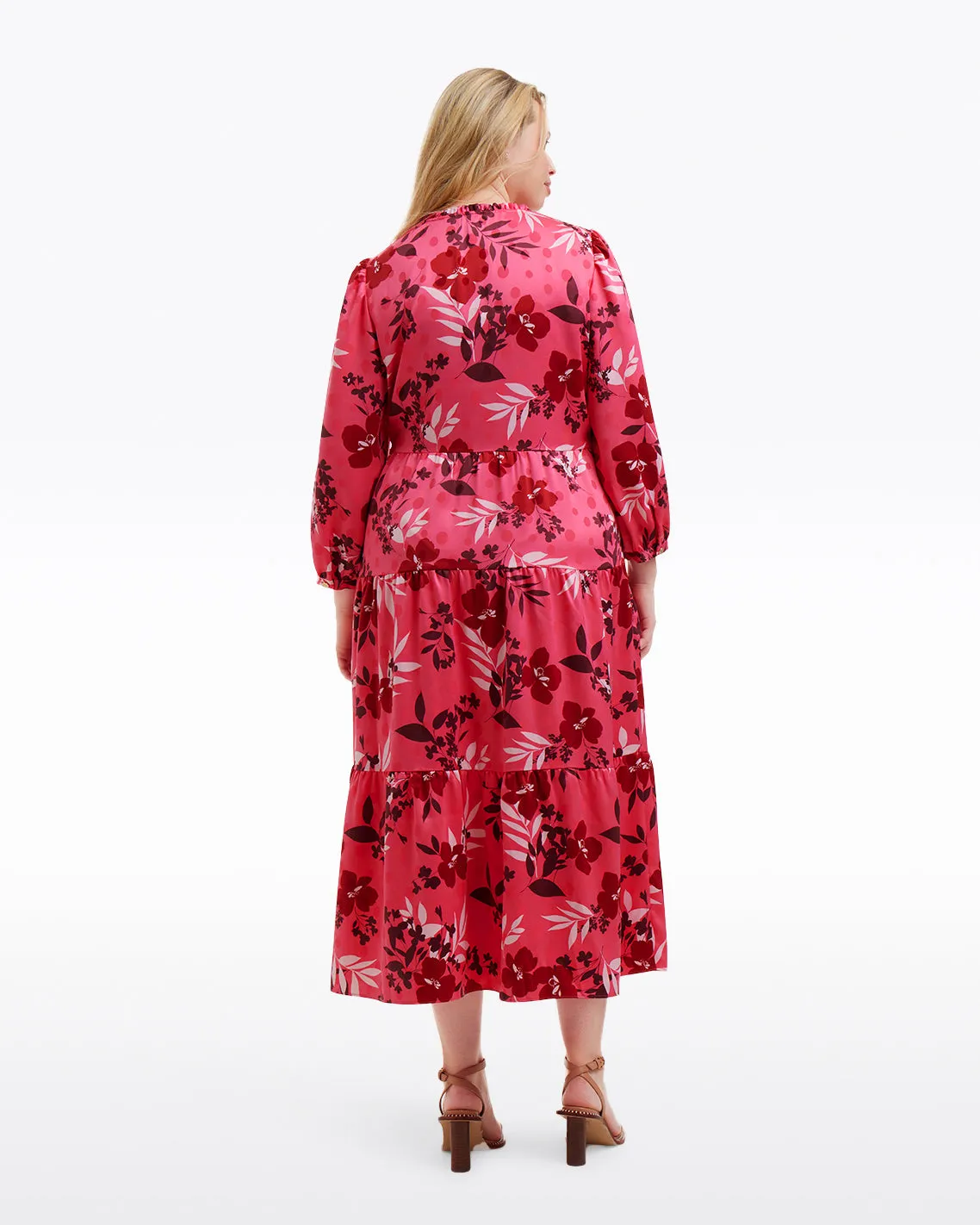 Katie Midi Dress in Spring Floral sold by Draper James product image thumbnail 5