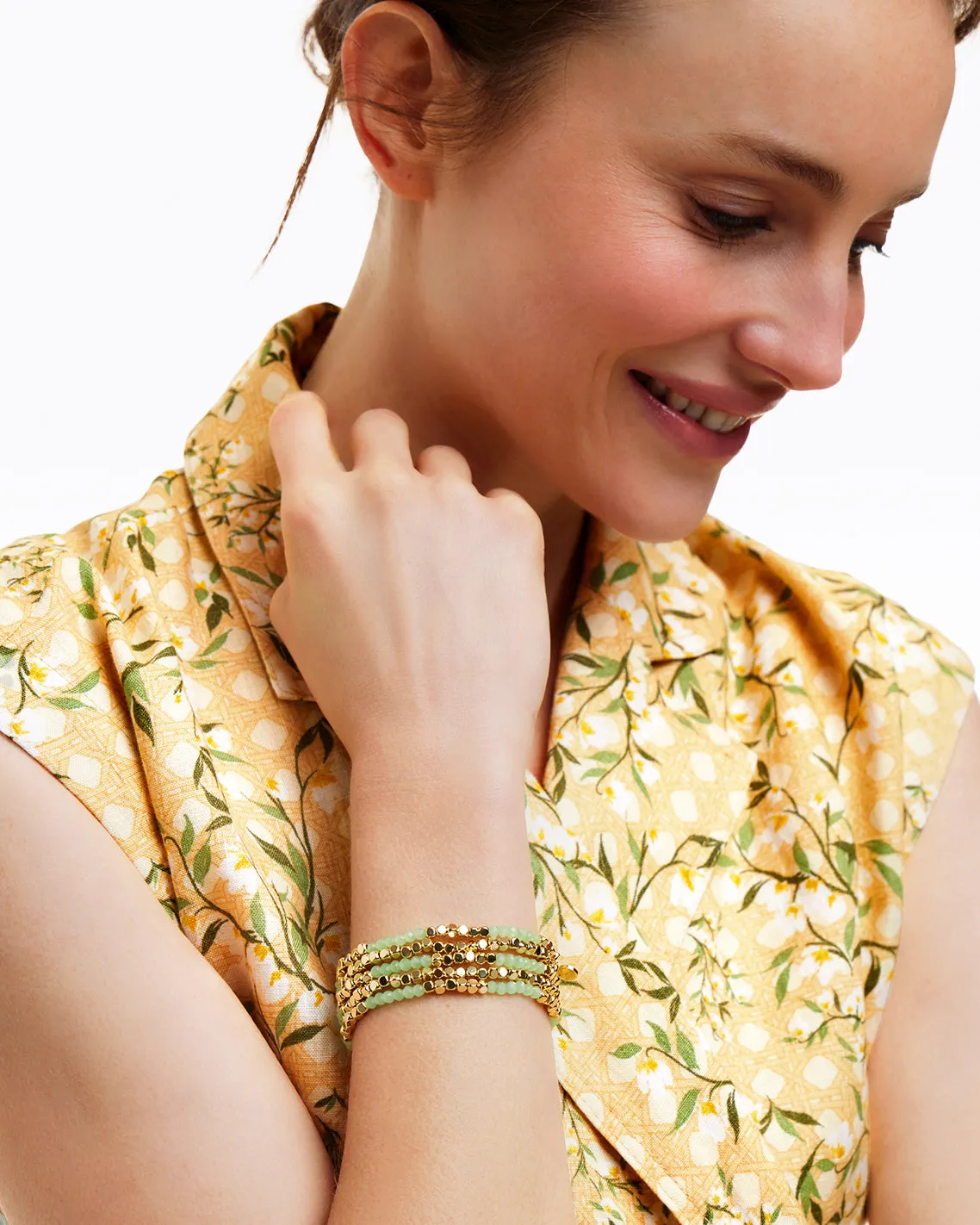 Green Stretch Bracelet Set sold by Draper James product image thumbnail 2