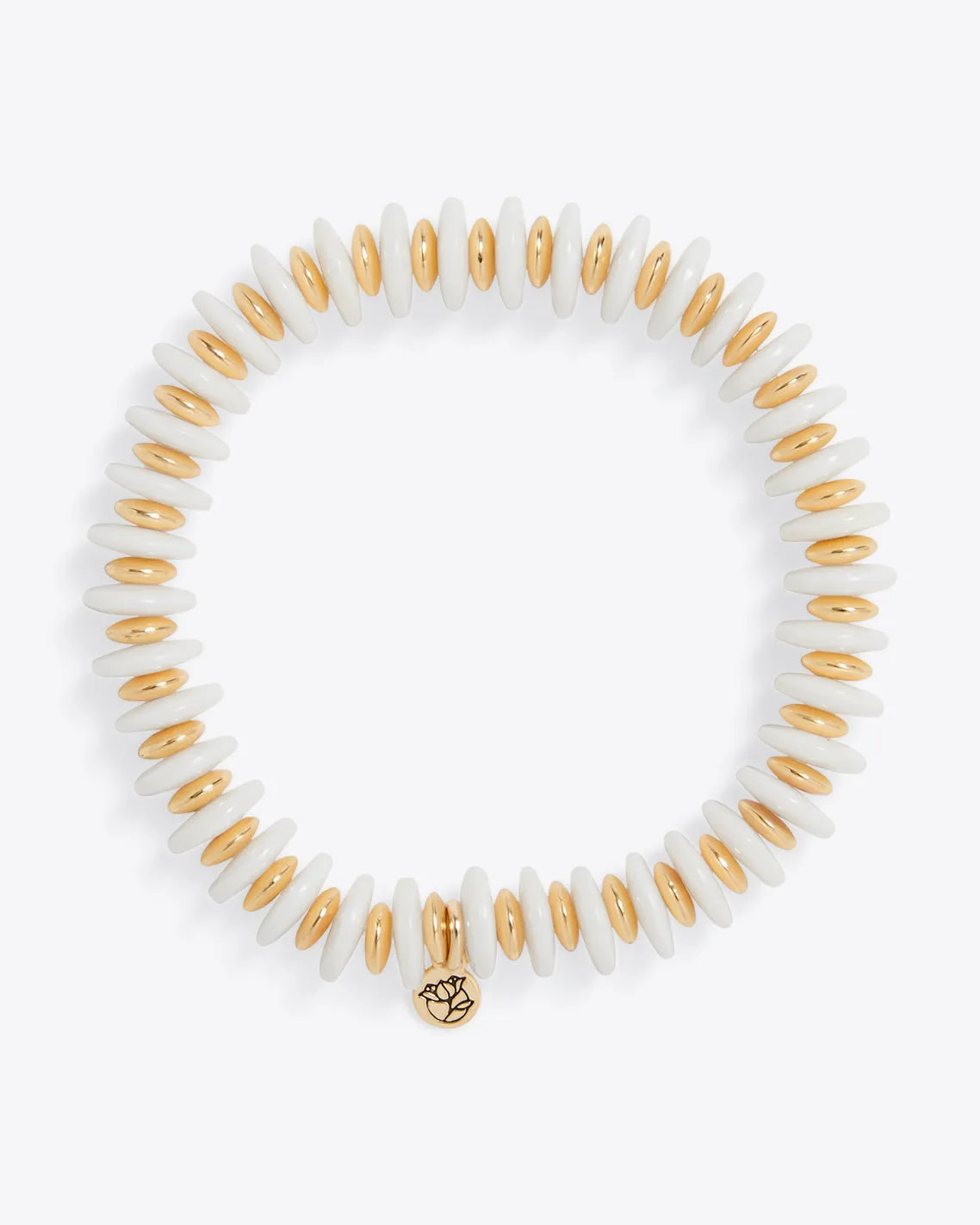 Mother of Pearl Stretch Bracelet sold by Draper James product image thumbnail 2