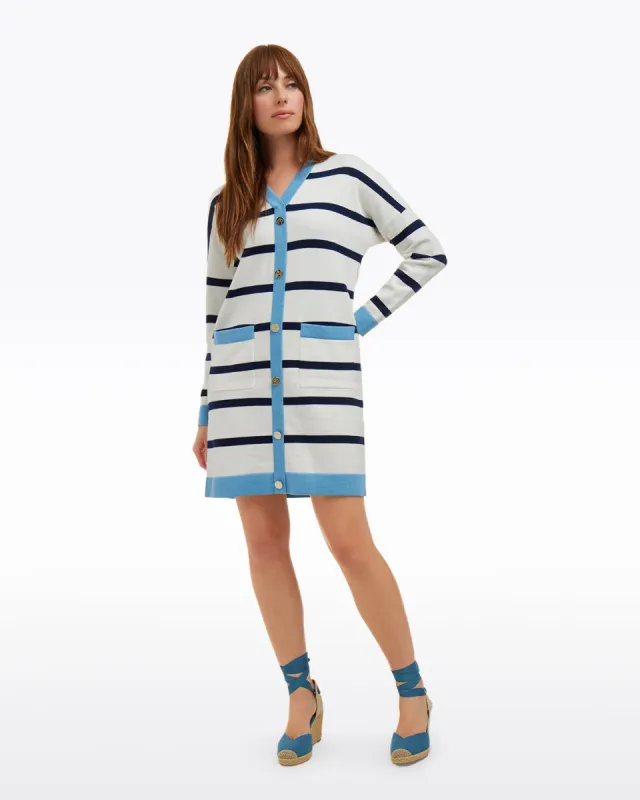 Cassadee Cardigan Sweater Dress made by Draper James