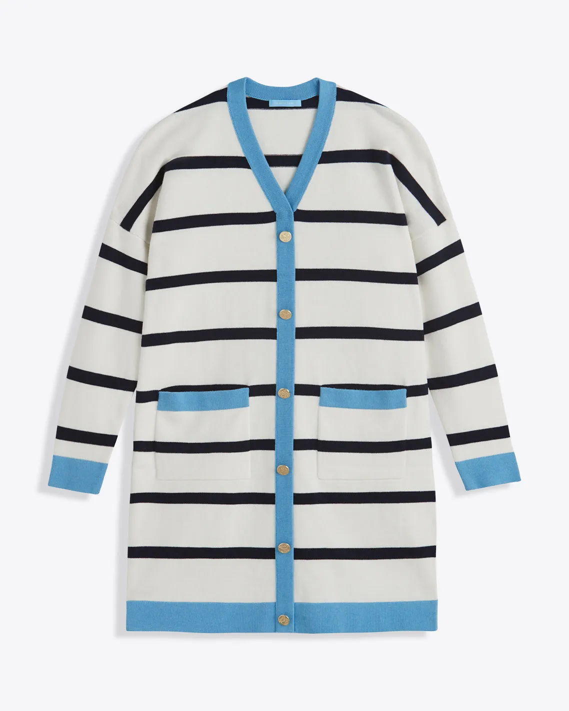 Cassadee Cardigan Sweater Dress sold by Draper James product image thumbnail 3