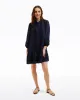Molly Mini Dress in Embroidered Stripe sold by Draper James