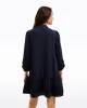 Molly Mini Dress in Embroidered Stripe sold by Draper James