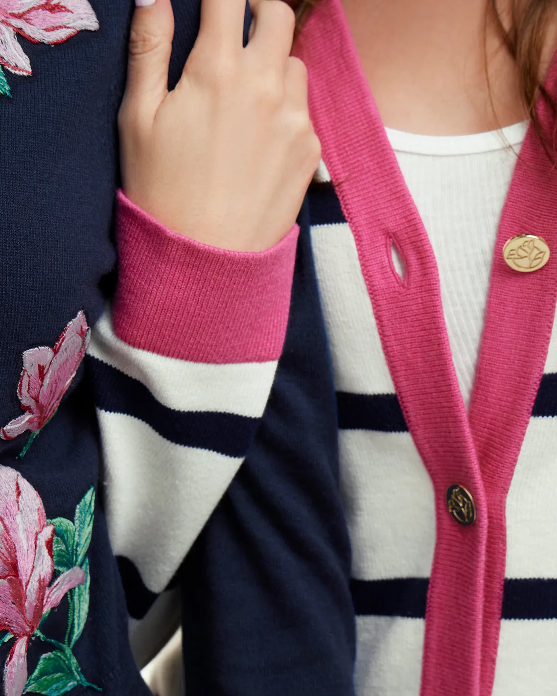 Cassadee Cardigan sold by Draper James product image thumbnail 5