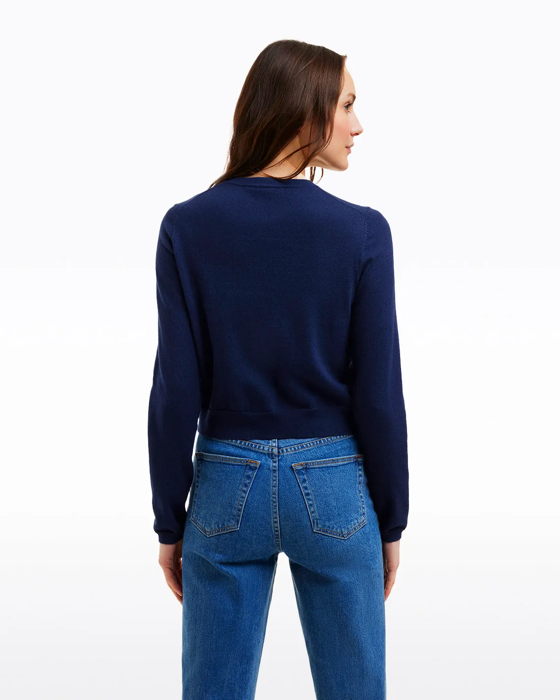 Embroidered Crewneck Cardigan sold by Draper James product image thumbnail 2