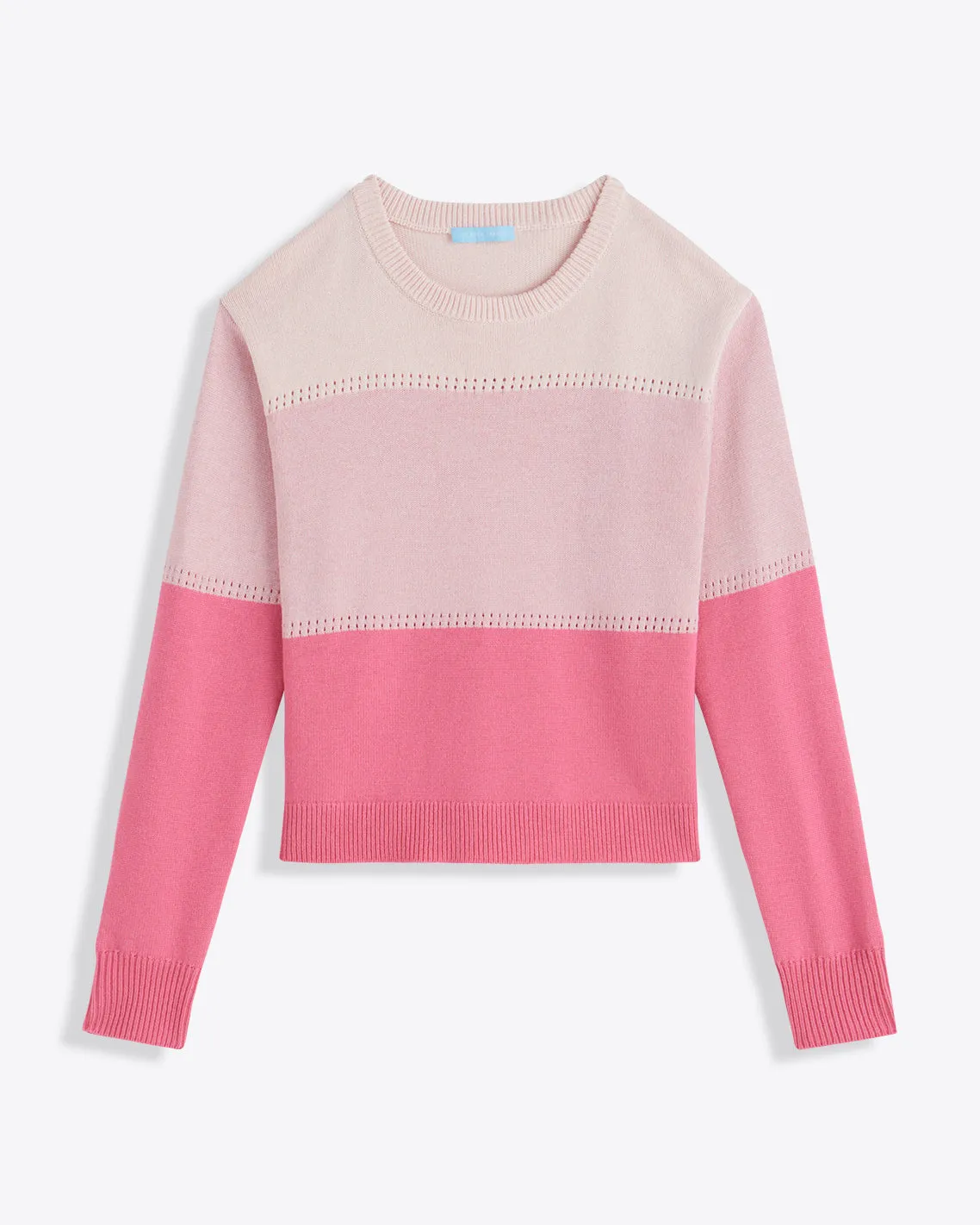 Colorblock Crewneck Sweater sold by Draper James product image thumbnail 5