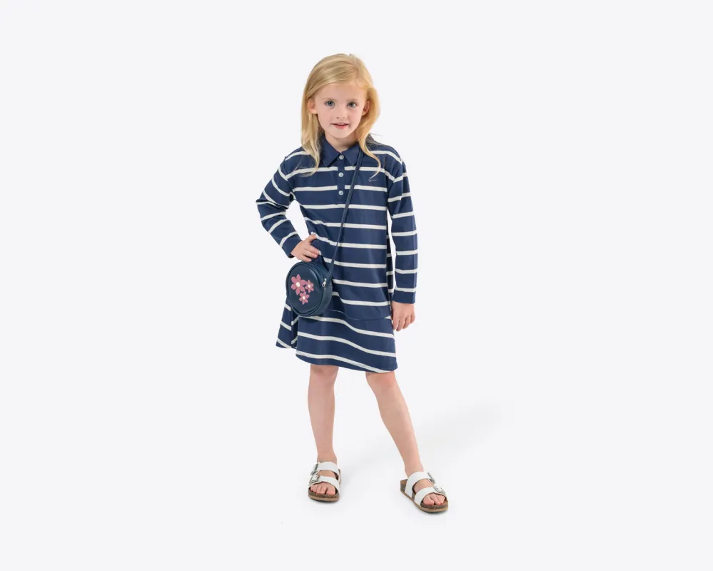 Girl's Jersey Polo Dress and Bag Set sold by Draper James
