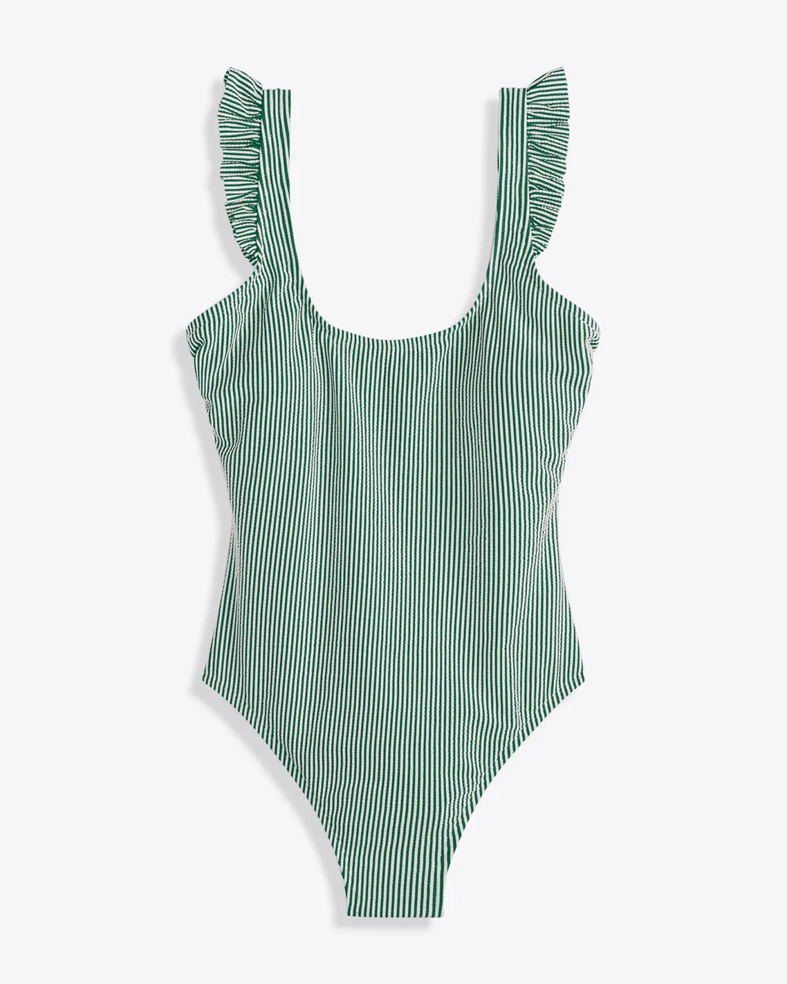 Seersucker Ruffle Tank One Piece sold by Draper James product image thumbnail 4