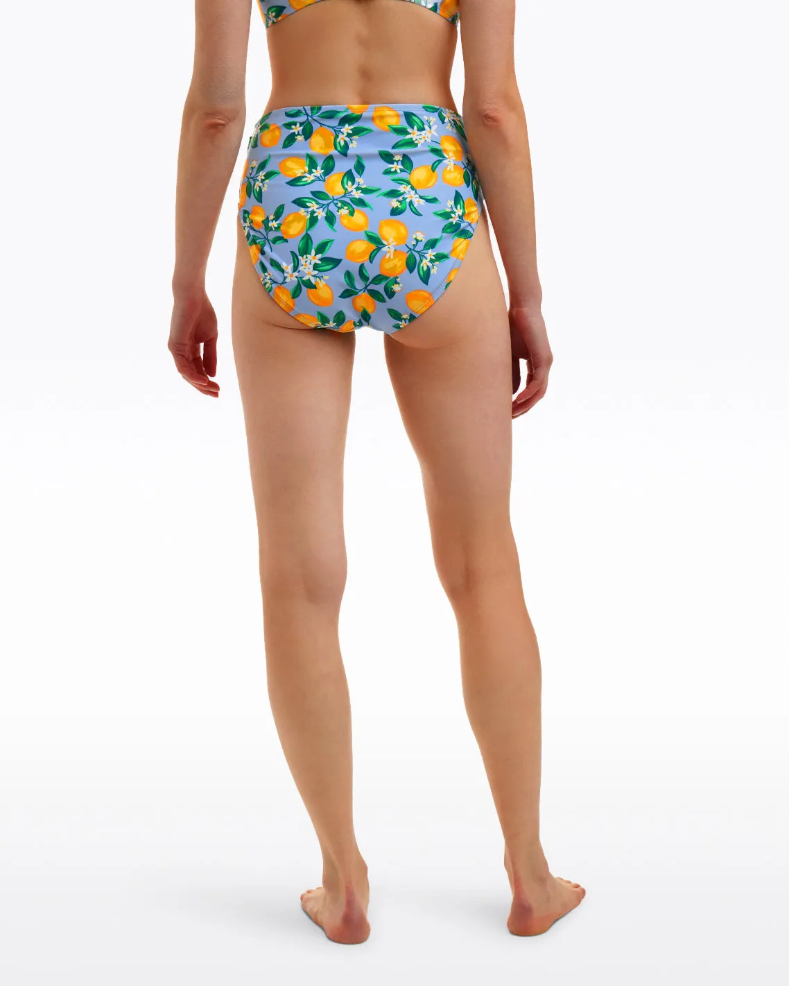 Lemon Blossom High Waist Bottom with Belt sold by Draper James product image thumbnail 2