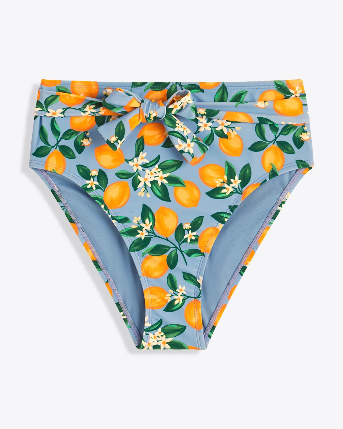 Lemon Blossom High Waist Bottom with Belt sold by Draper James product image thumbnail 3