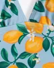 Lemon Blossom Triangle Tankini sold by Draper James